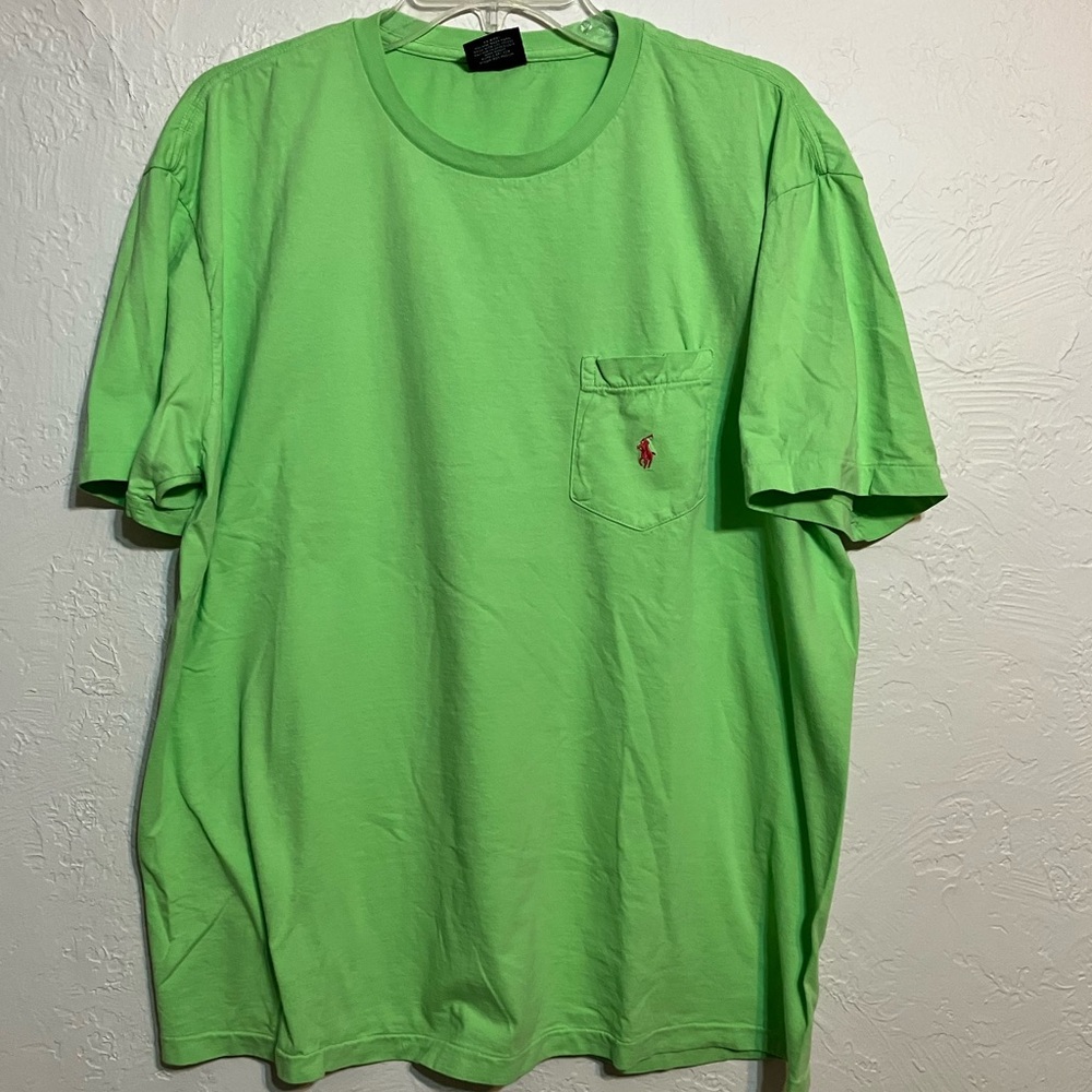 Polo Single pocket Tee L